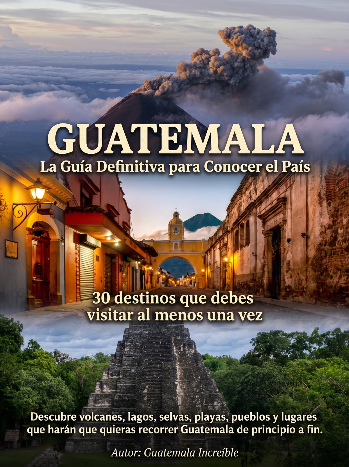 Portada del ebook Guatemala: La Guía Definitiva en tablet